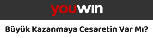 Cesaret temalı kampanya mesajı içeren youwin logolu tanıtım tasarımı